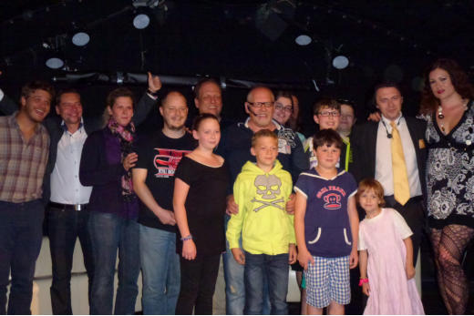 Künstler herzen Familie