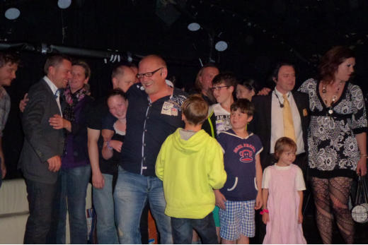 Künstler herzen Familie