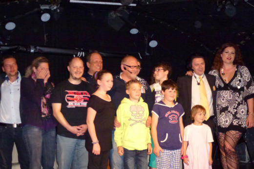 Künstler herzen Familie