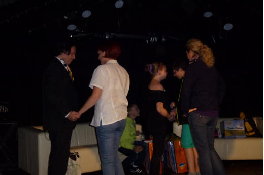 Künstler herzen Familie