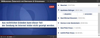 ORF Frau öffentliche Demütigung