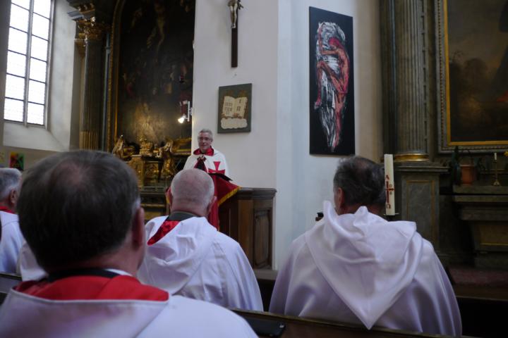 Investitur OSMTH Templerorden Österreich 22. Oktober 2016 Sankt Salvatorkirche Wien
