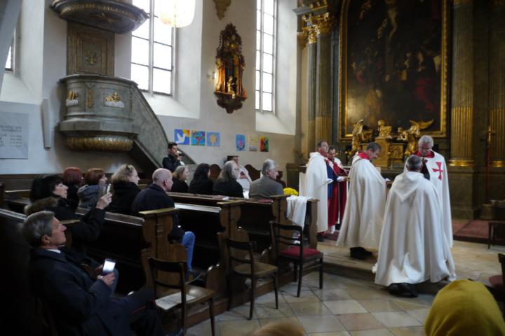 Investitur OSMTH Templerorden Österreich 22. Oktober 2016 Sankt Salvatorkirche Wien