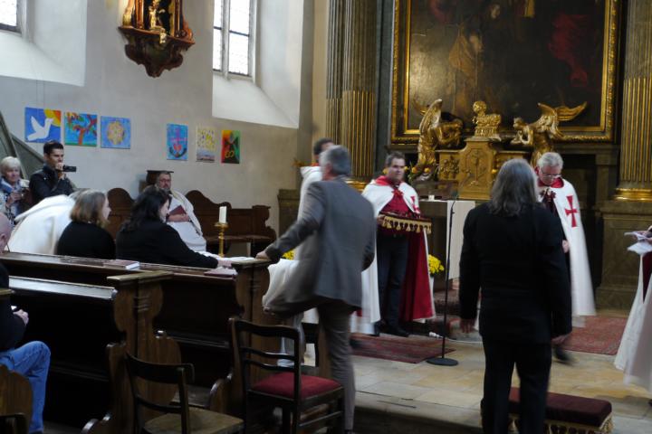 Investitur OSMTH Templerorden Österreich 22. Oktober 2016 Sankt Salvatorkirche Wien
