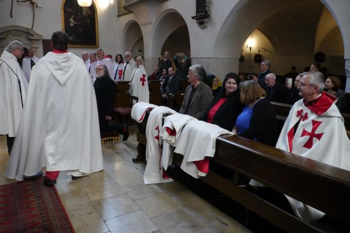 Investitur OSMTH Templerorden Österreich 22. Oktober 2016 Sankt Salvatorkirche Wien