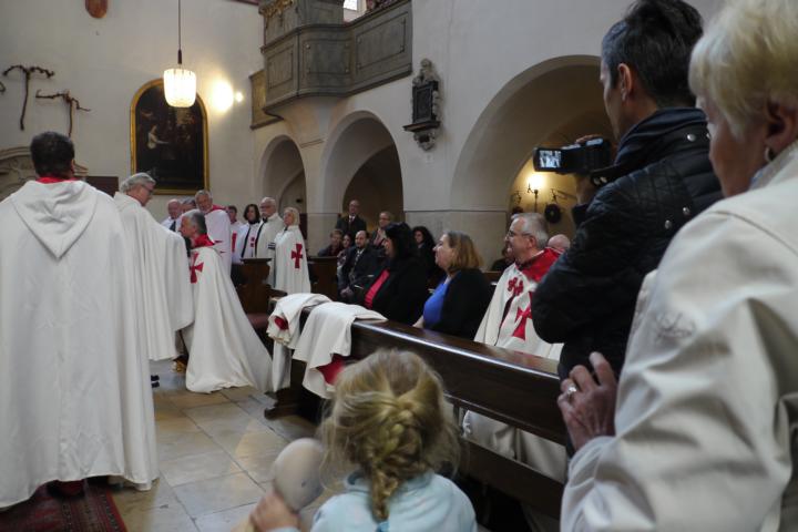 Investitur OSMTH Templerorden Österreich 22. Oktober 2016 Sankt Salvatorkirche Wien