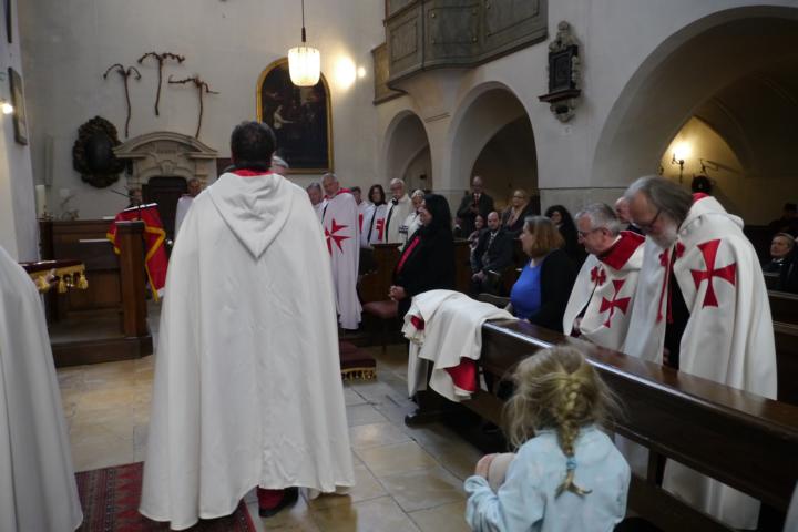 Investitur OSMTH Templerorden Österreich 22. Oktober 2016 Sankt Salvatorkirche Wien