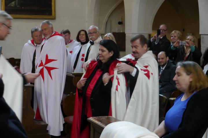 Investitur OSMTH Templerorden Österreich 22. Oktober 2016 Sankt Salvatorkirche Wien