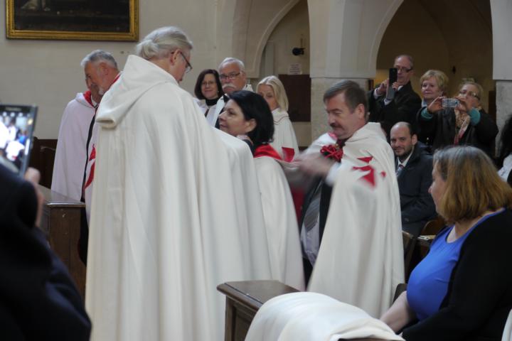 Investitur OSMTH Templerorden Österreich 22. Oktober 2016 Sankt Salvatorkirche Wien