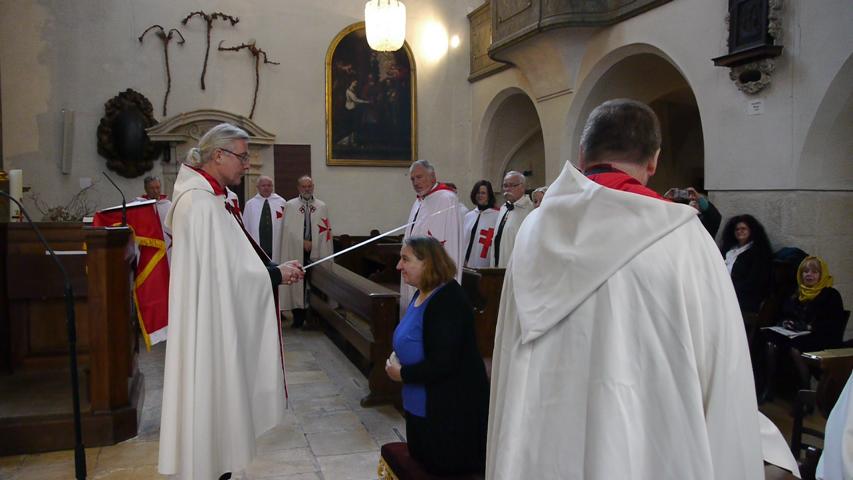 Investitur OSMTH Templerorden Österreich 22. Oktober 2016 Sankt Salvatorkirche Wien