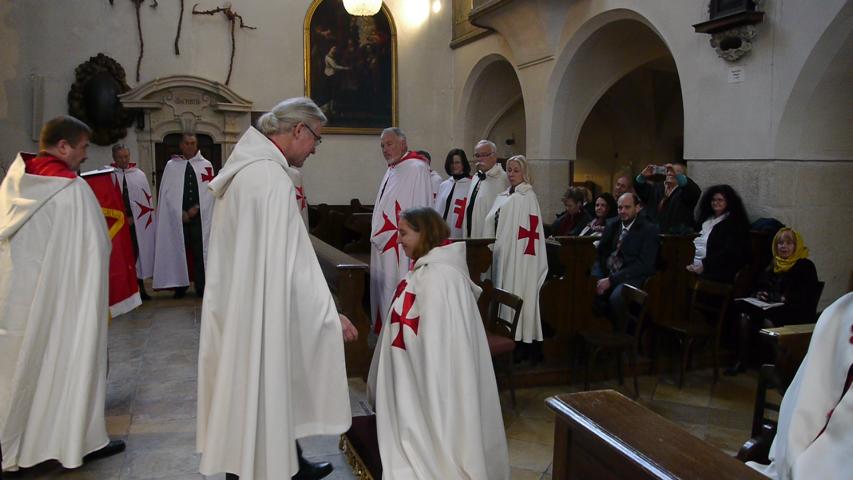 Investitur OSMTH Templerorden Österreich 22. Oktober 2016 Sankt Salvatorkirche Wien