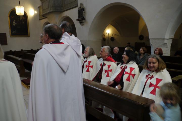 Investitur OSMTH Templerorden Österreich 22. Oktober 2016 Sankt Salvatorkirche Wien