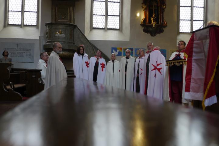 Investitur OSMTH Templerorden Österreich 22. Oktober 2016 Sankt Salvatorkirche Wien