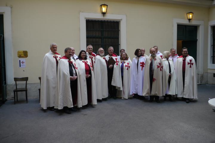 Investitur OSMTH Templerorden Österreich 22. Oktober 2016 Sankt Salvatorkirche Wien