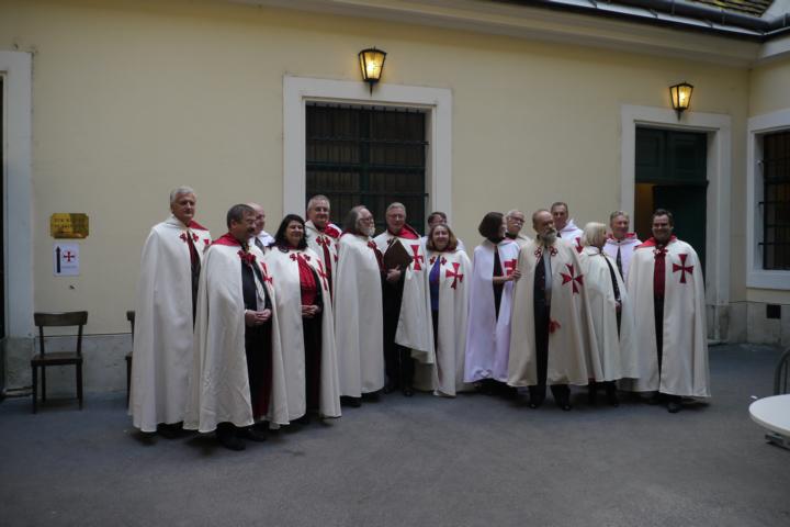 Investitur OSMTH Templerorden Österreich 22. Oktober 2016 Sankt Salvatorkirche Wien