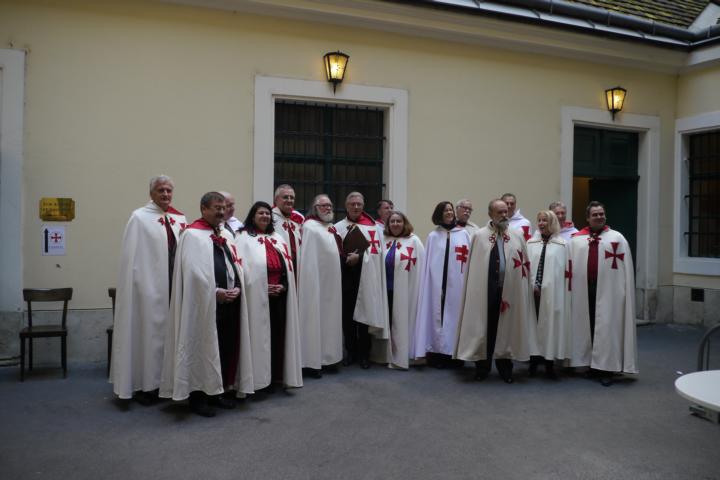 Investitur OSMTH Templerorden Österreich 22. Oktober 2016 Sankt Salvatorkirche Wien