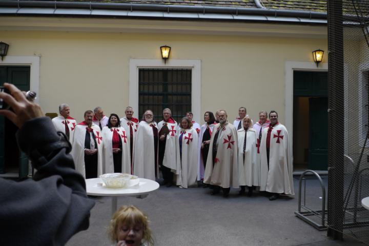 Investitur OSMTH Templerorden Österreich 22. Oktober 2016 Sankt Salvatorkirche Wien