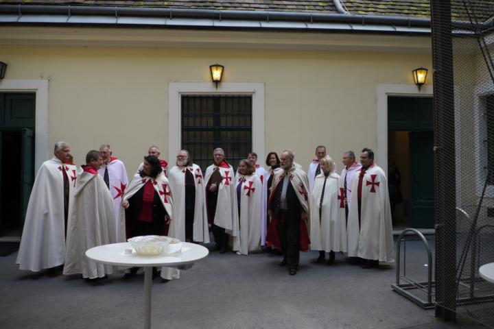Investitur OSMTH Templerorden Österreich 22. Oktober 2016 Sankt Salvatorkirche Wien